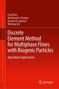 Discrete Element Method for Multiphase Flows with Biogenic Particles