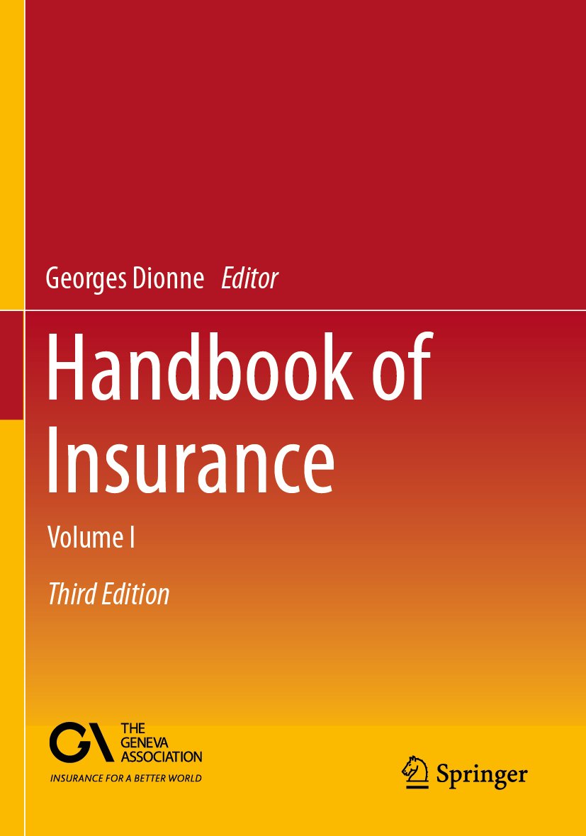 Handbook of Insurance