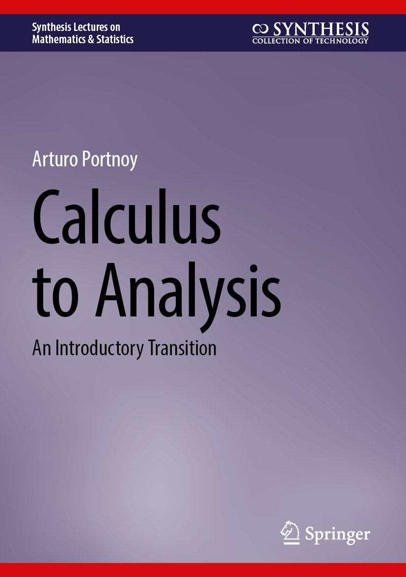 Synthesis Lectures on Mathematics & Statistics
