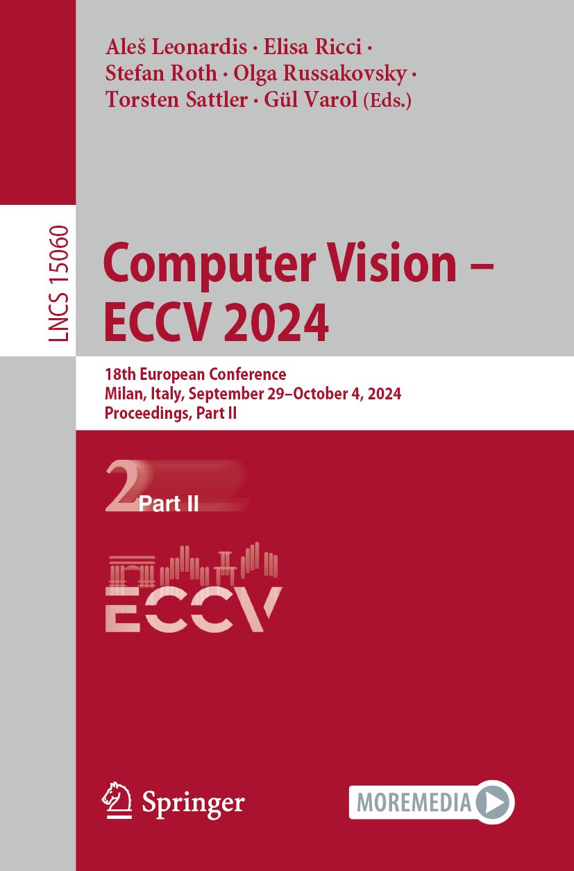 Computer Vision – ECCV 2024