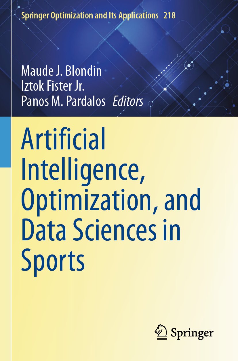 Artificial Intelligence, Optimization, and Data Sciences in Sports