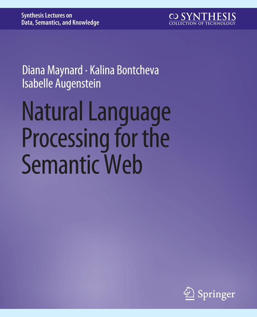 Synthesis Lectures on Data, Semantics, and Knowledge