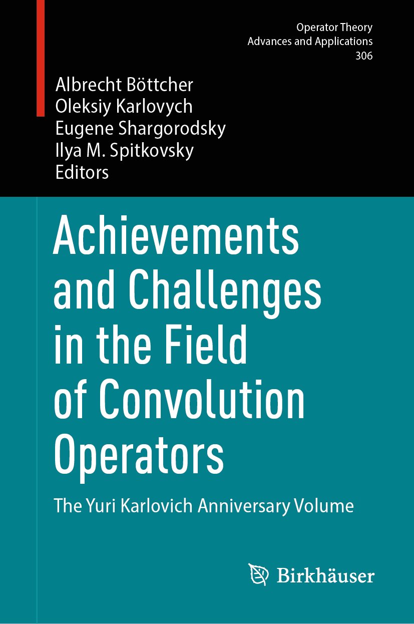 Operator Theory: Advances and Applications