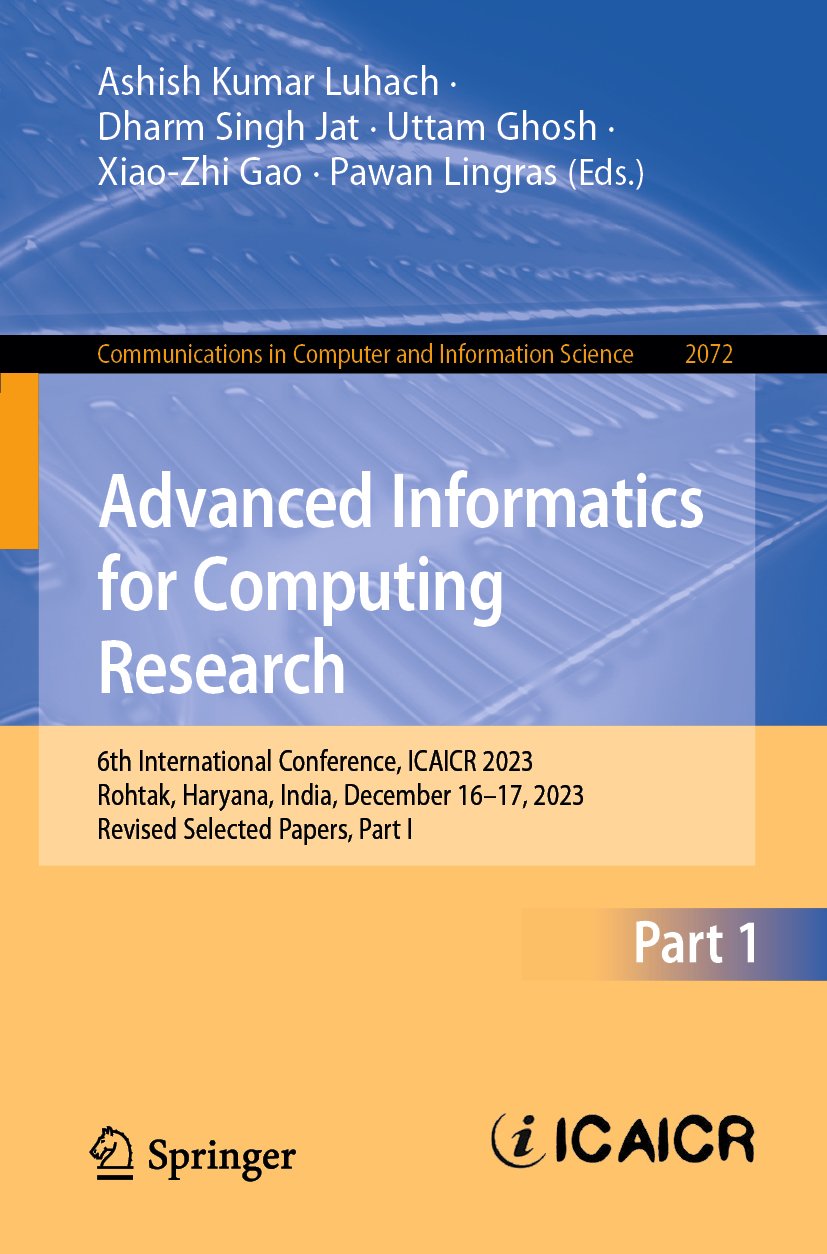 Communications in Computer and Information Science