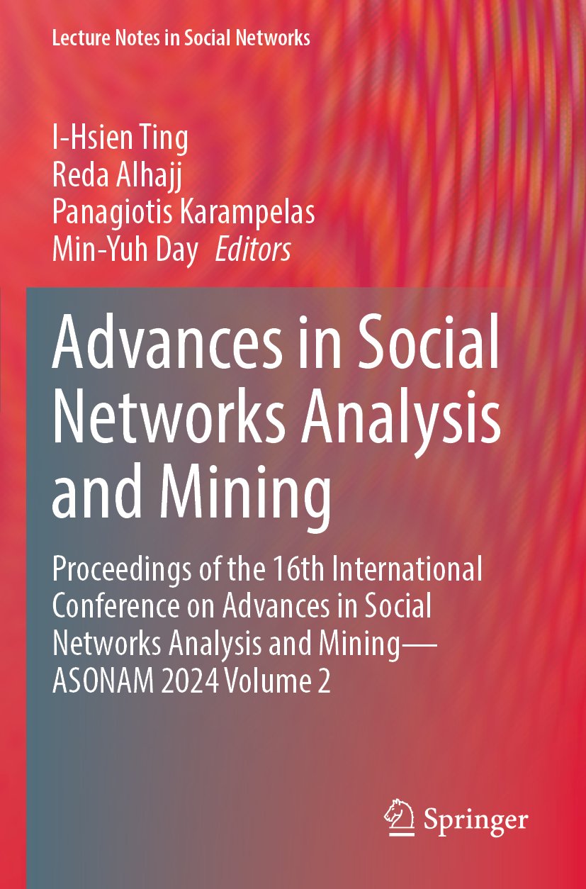 Advances in Social Networks Analysis and Mining