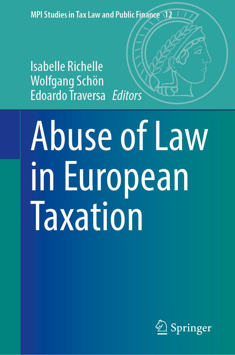 MPI Studies in Tax Law and Public Finance