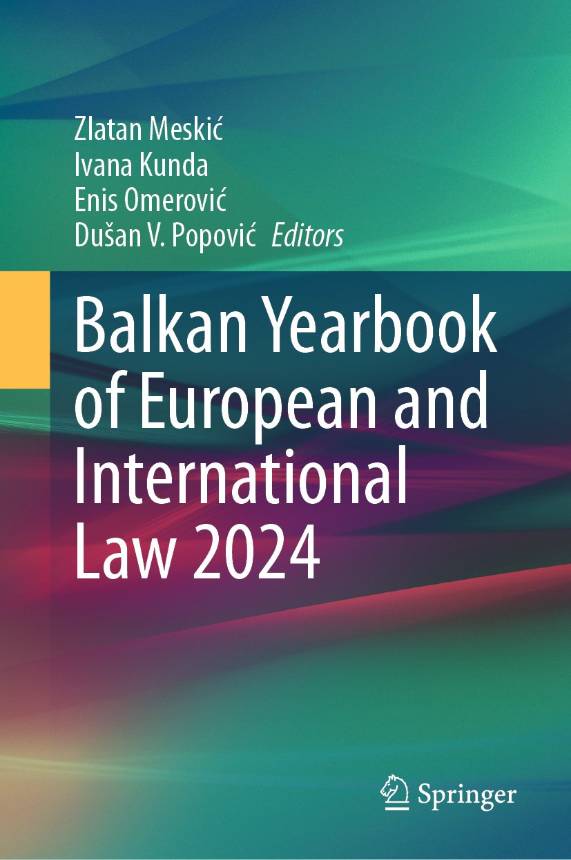 Balkan Yearbook of European and International Law