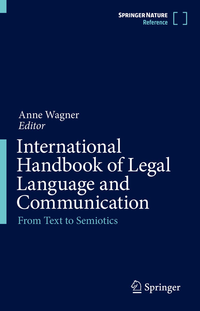 International Handbook of Legal Language and Communication