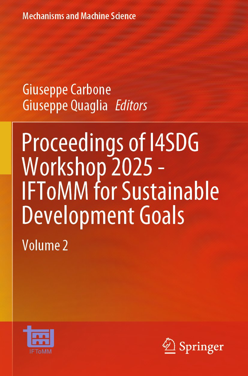 Proceedings of I4SDG Workshop 2025 - IFToMM for Sustainable Development Goals