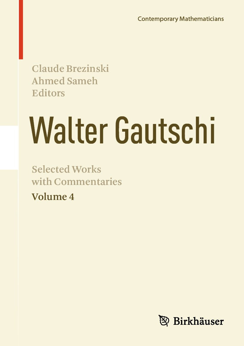 Walter Gautschi, Volume 4