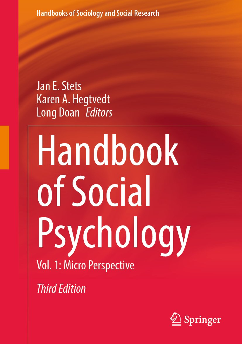Handbooks of Sociology and Social Research: Vol. 1: Micro Perspective
