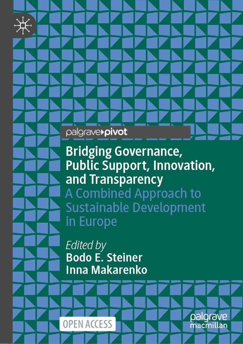 Bridging Governance, Public Support, Innovation, and Transparency: A Combined Approach to Sustainable Development in Europe