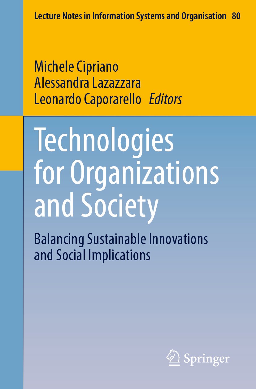 Lecture Notes in Information Systems and Organisation