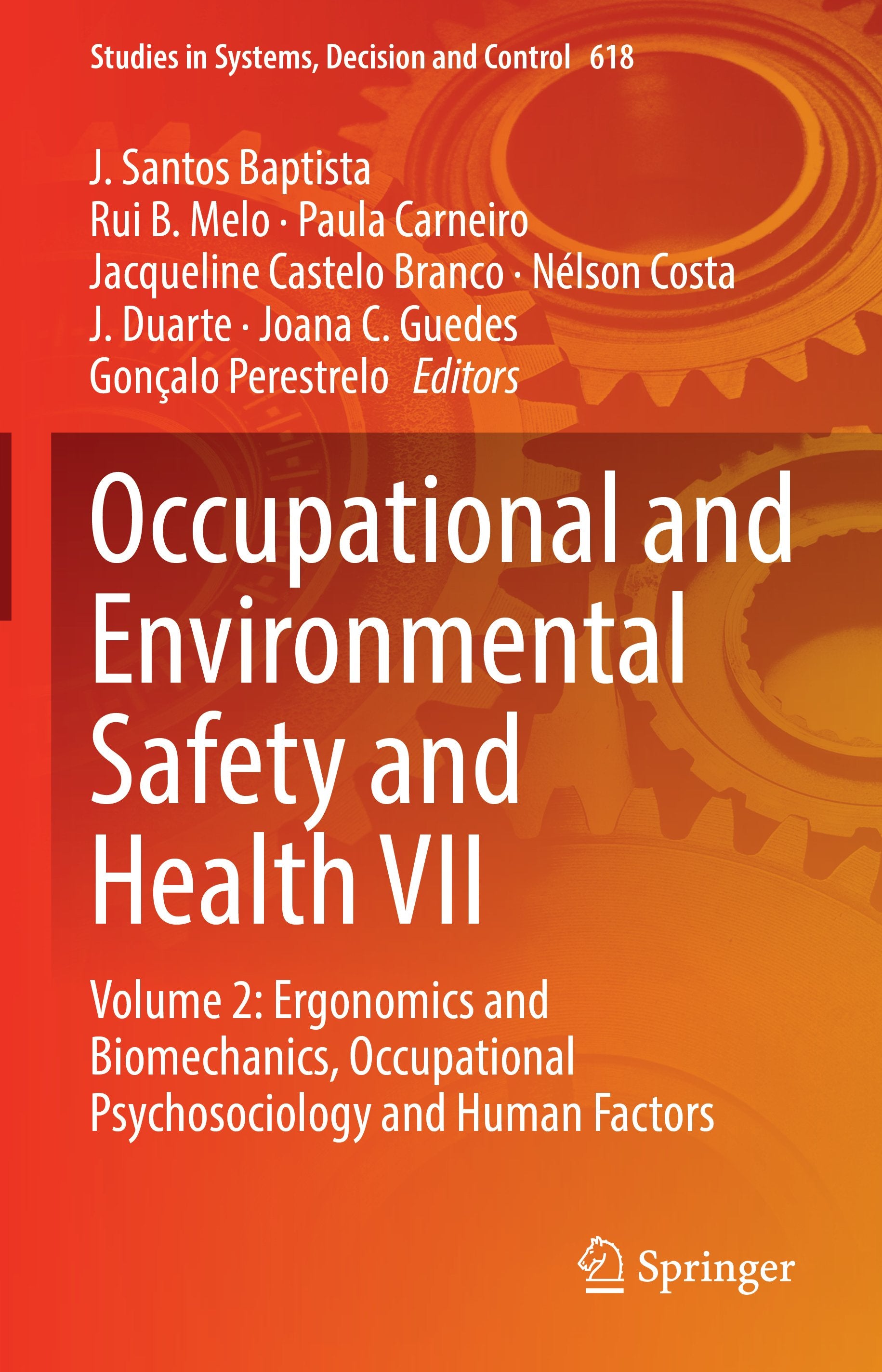 Occupational and Environmental Safety and Health VII