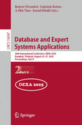 Database and Expert Systems Applications