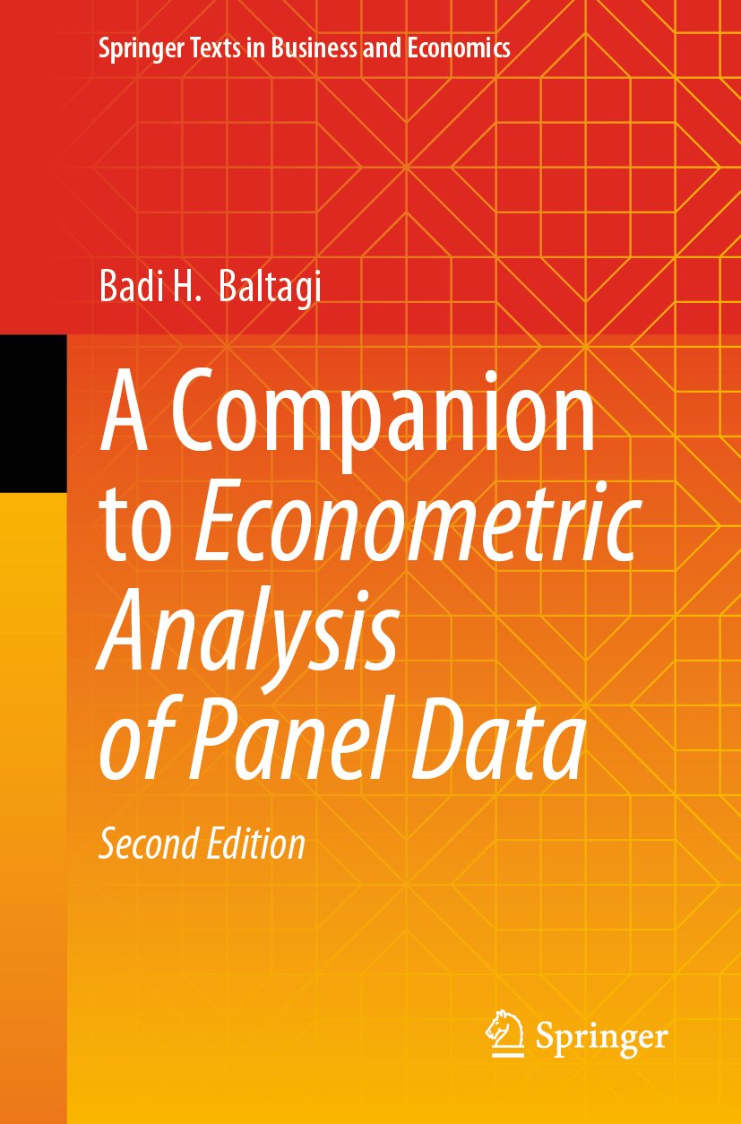 A Companion to Econometric Analysis of Panel Data