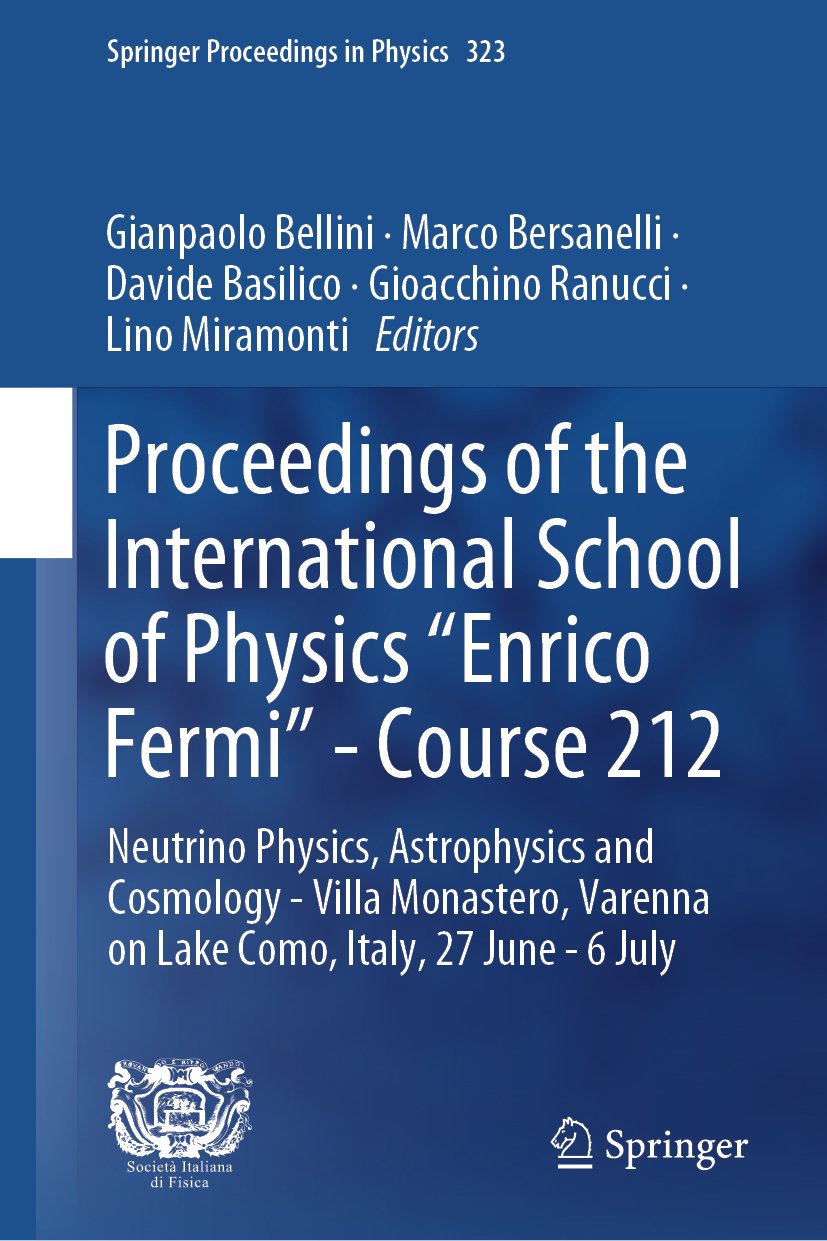 Proceedings of the International School of Physics "Enrico Fermi"—Course 212