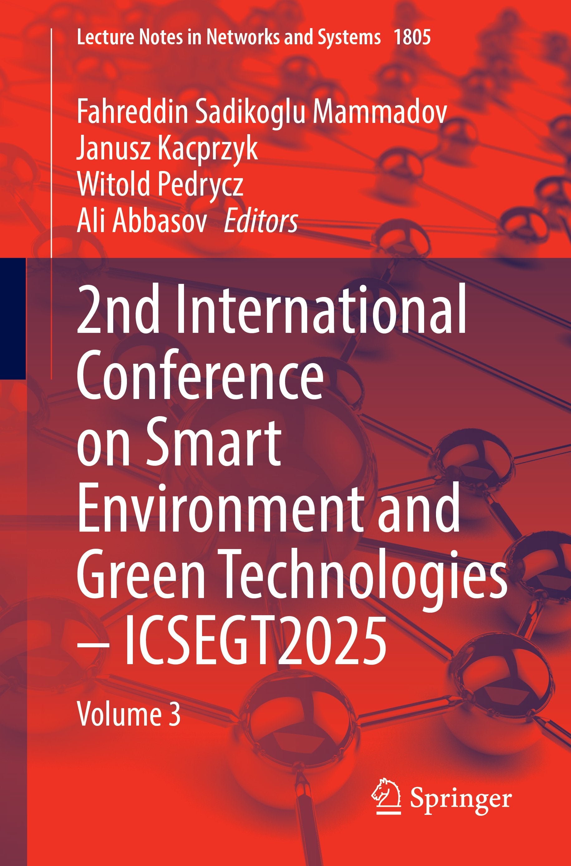 2nd International Conference on Smart Environment and Green Technologies – ICSEGT2025