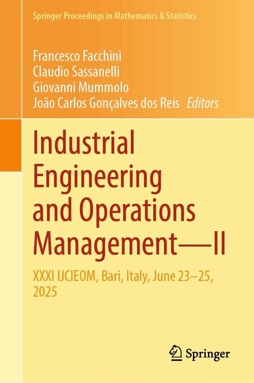 Industrial Engineering and Operations Management—II