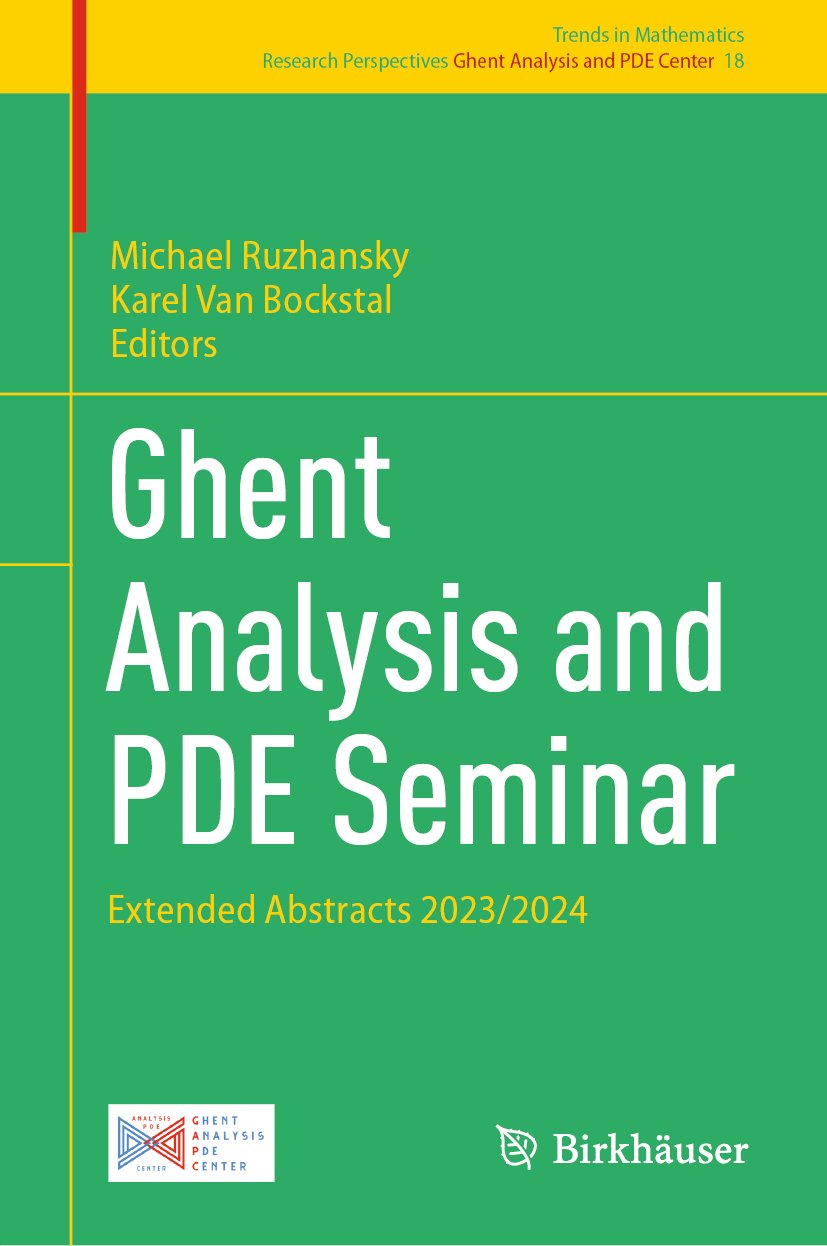 Ghent Analysis and PDE Seminar