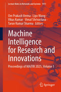 Machine Intelligence for Research and Innovations