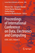 Proceedings of International Conference on Data, Electronics and Computing