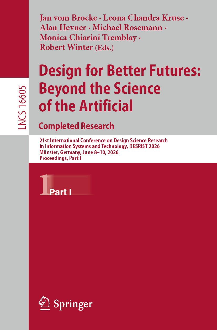 Design for Better Futures: Beyond the Science of the Artificial. Completed Research