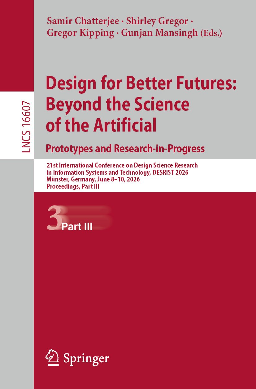 Design for Better Futures: Beyond the Science of the Artificial. Prototypes and Research-in-Progress