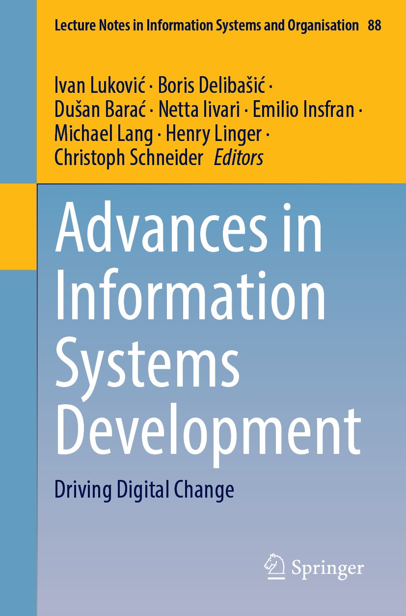 Advances in Information Systems Development