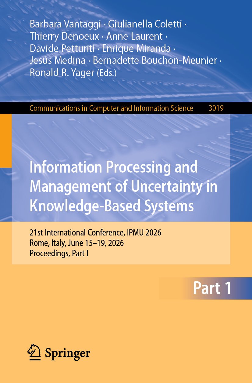 Information Processing and Management of Uncertainty in Knowledge-Based Systems