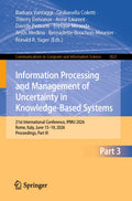 Information Processing and Management of Uncertainty in Knowledge-Based Systems