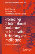 Proceedings of International Conference on Information Technology and Intelligence