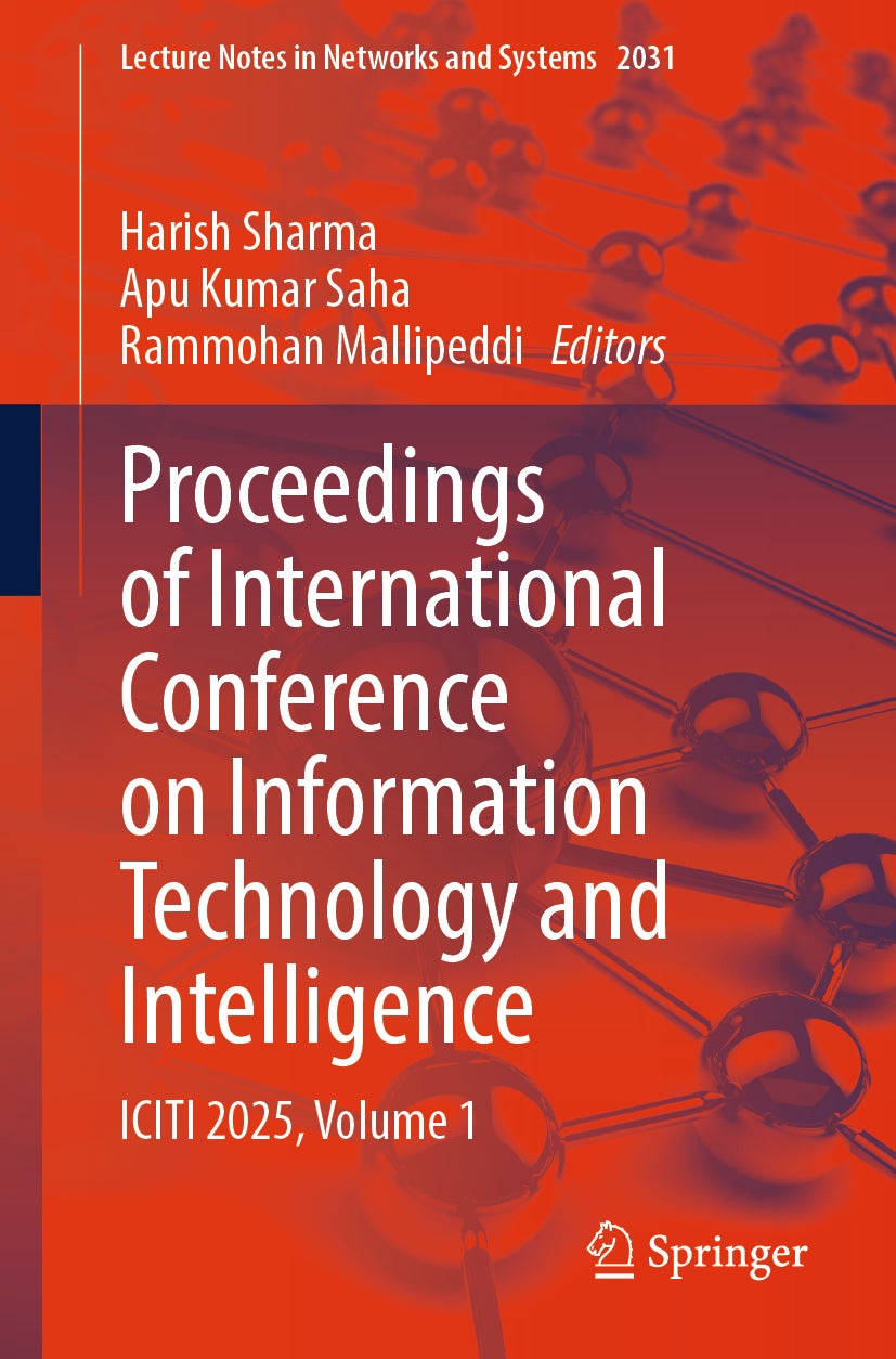 Proceedings of International Conference on Information Technology and Intelligence