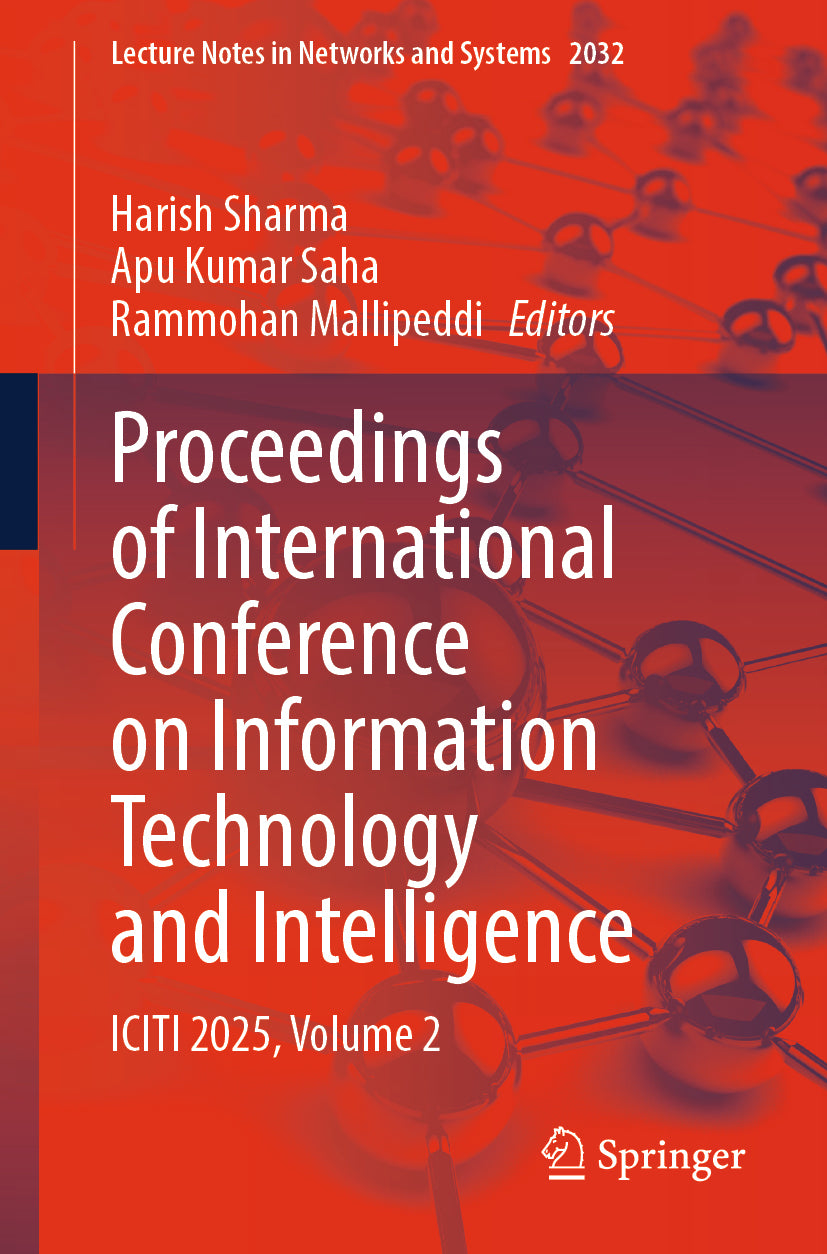 Proceedings of International Conference on Information Technology and Intelligence
