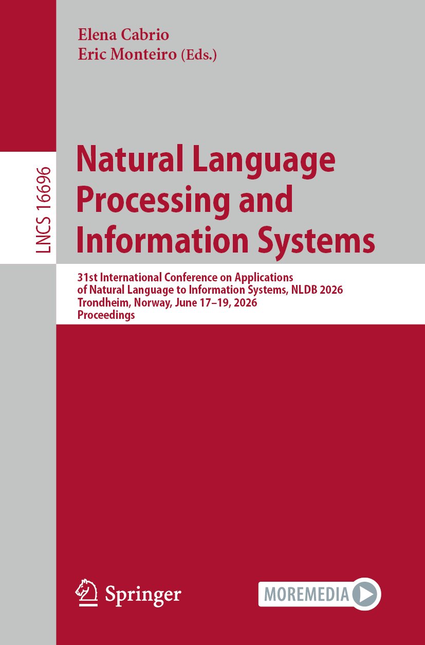 Natural Language Processing and Information Systems