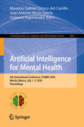 Artificial Intelligence for Mental Health