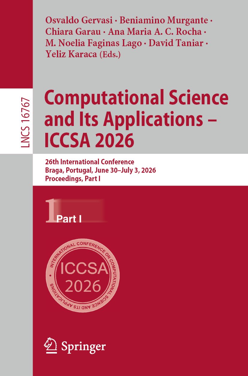 Computational Science and Its Applications – ICCSA 2026