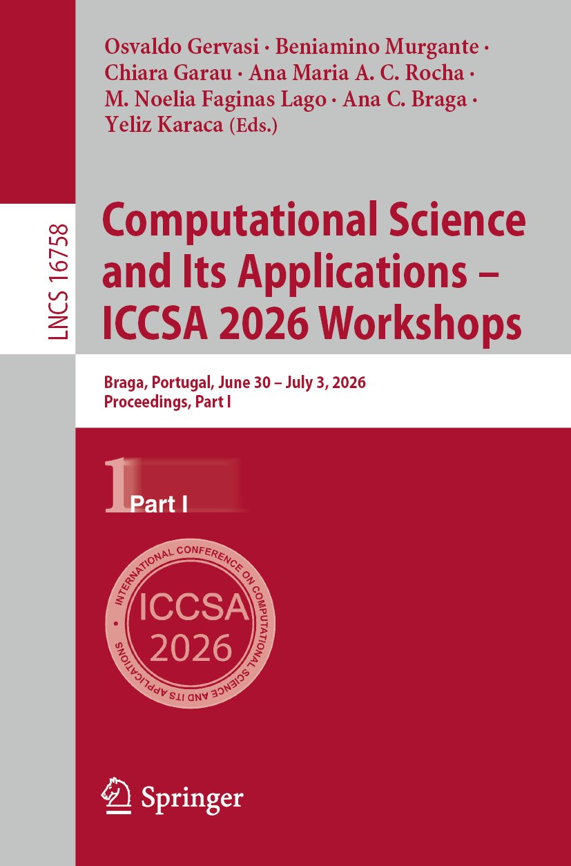 Computational Science and Its Applications – ICCSA 2026 Workshops