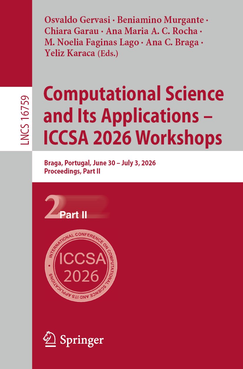 Computational Science and Its Applications – ICCSA 2026 Workshops