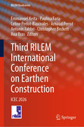 Third RILEM International Conference on Earthen Construction