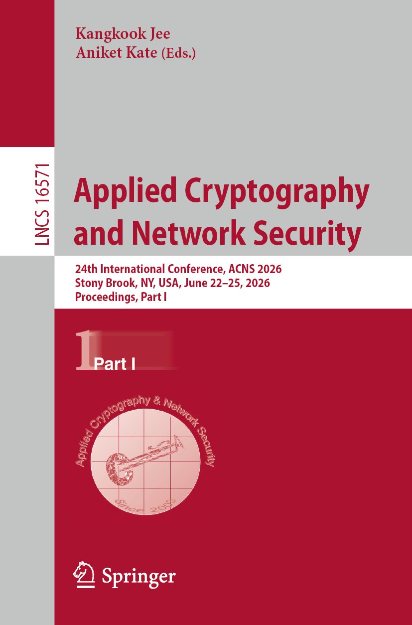 Applied Cryptography and Network Security