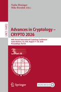 Advances in Cryptology – CRYPTO 2026