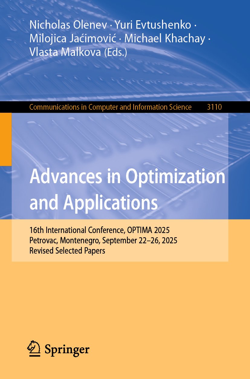 Advances in Optimization and Applications