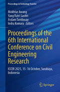Proceedings of the 6th International Conference on Civil Engineering Research