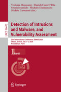 Detection of Intrusions and Malware, and Vulnerability Assessment
