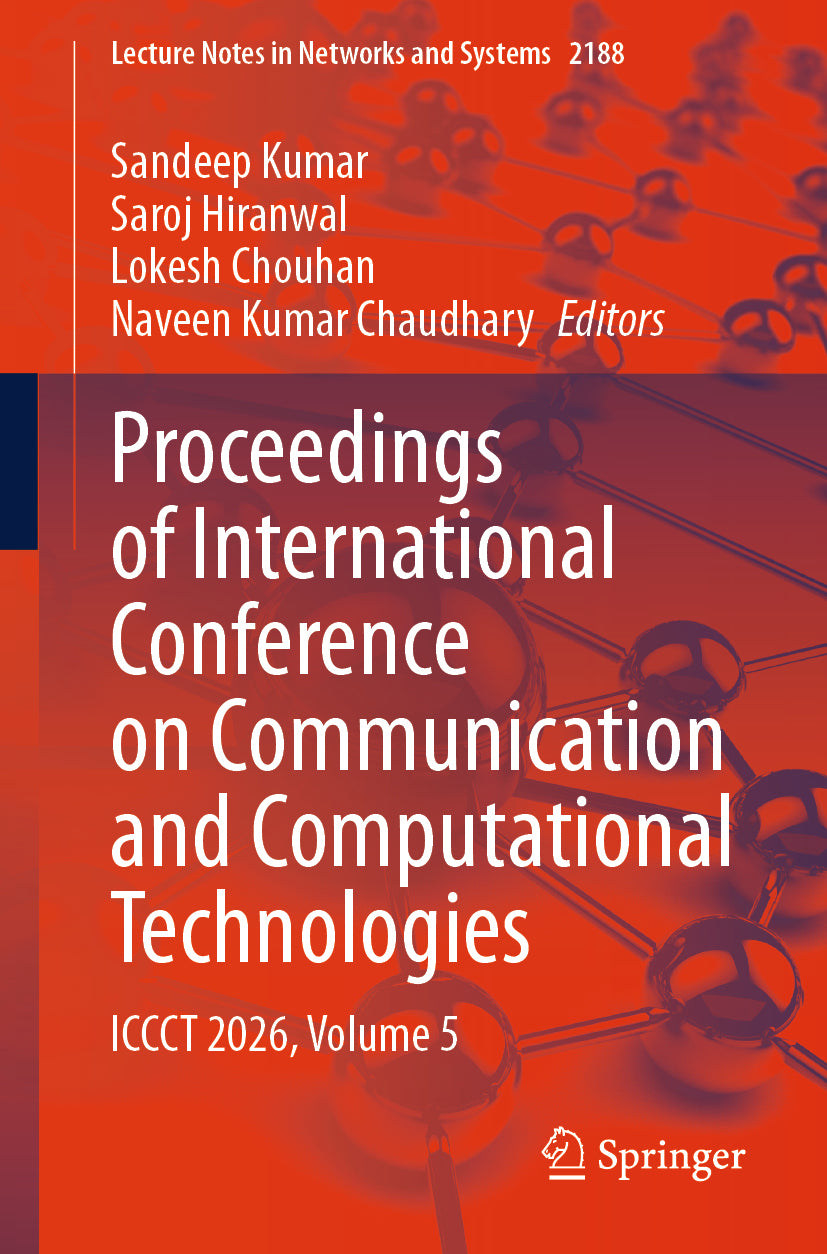 Proceedings of International Conference on Communication and Computational Technologies