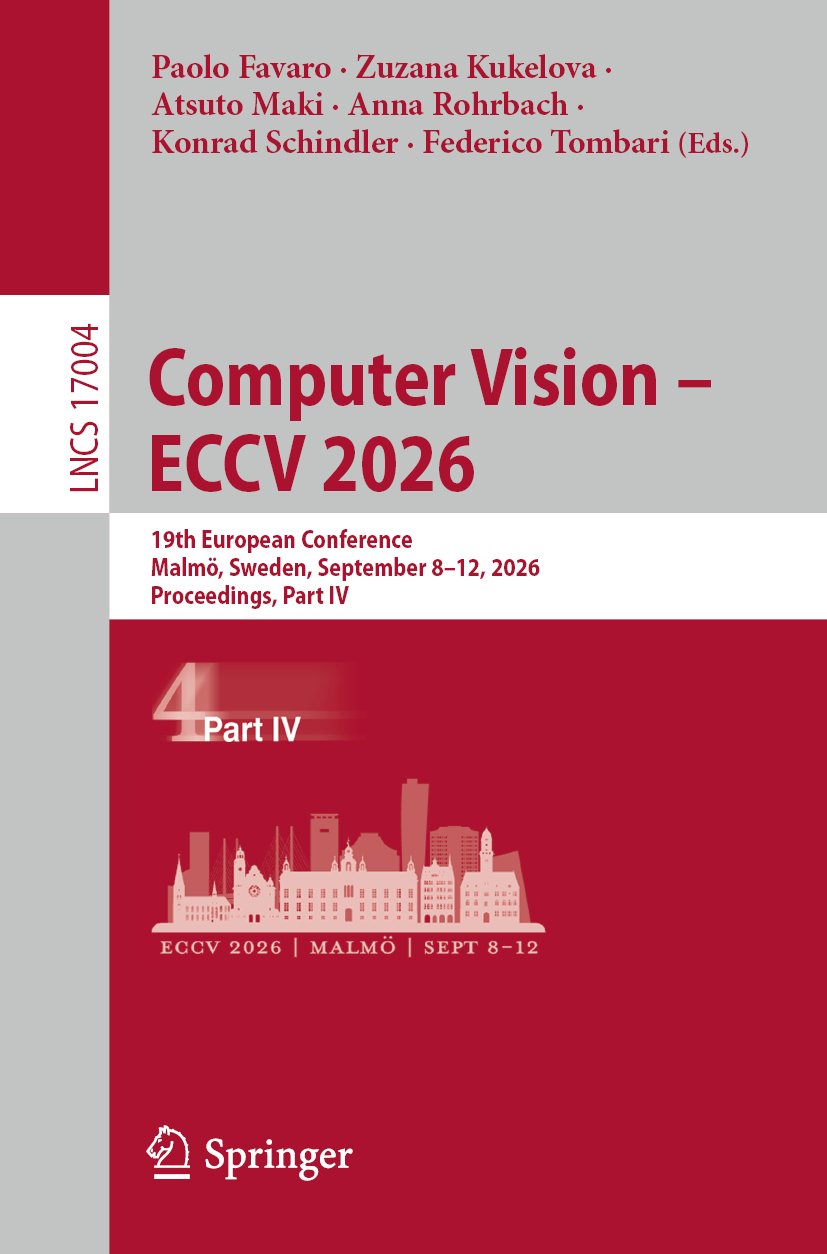 Computer Vision – ECCV 2026