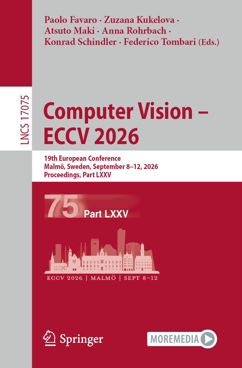 Computer Vision – ECCV 2026