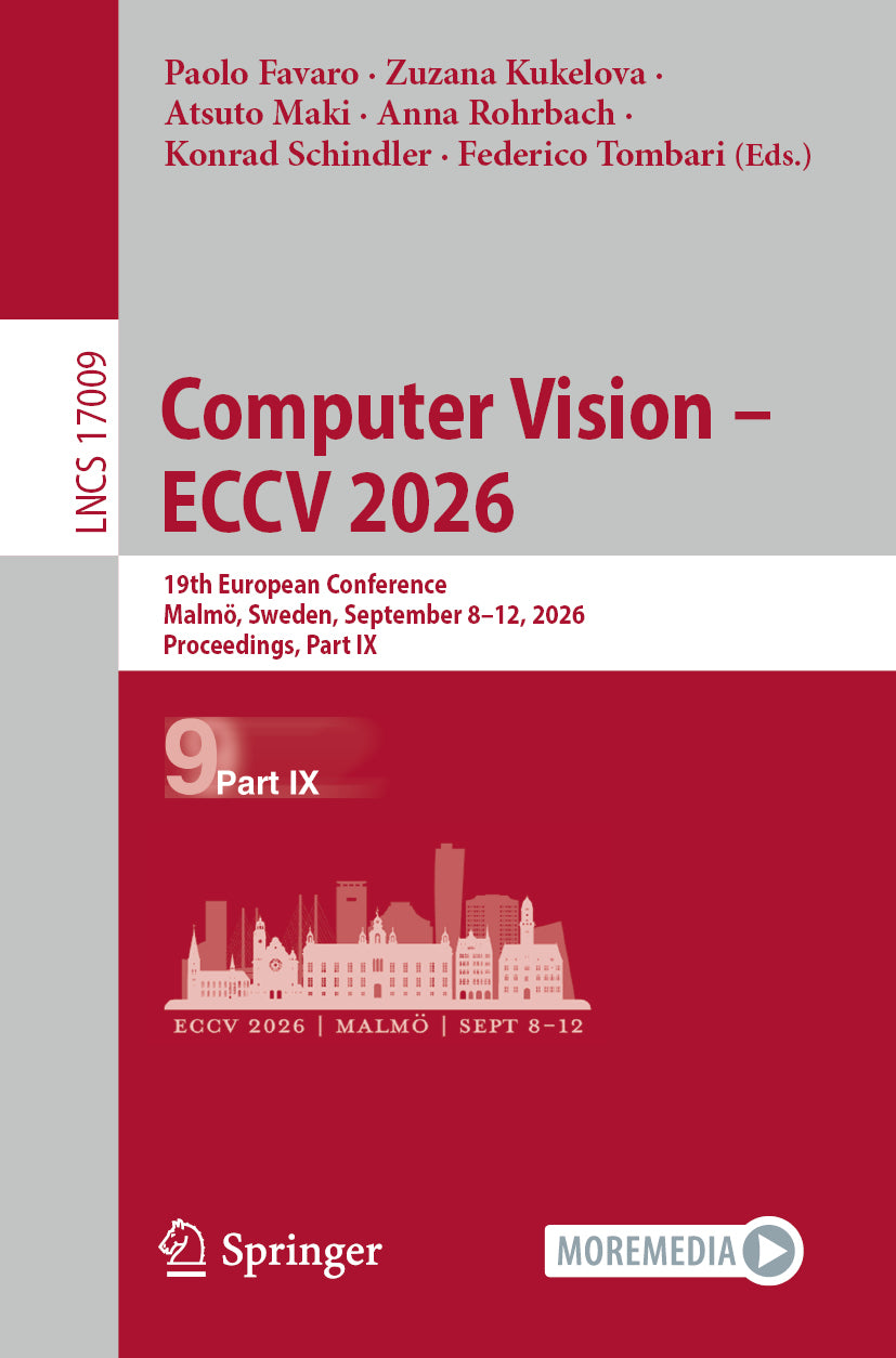 Computer Vision – ECCV 2026