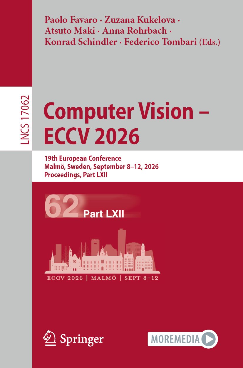 Computer Vision – ECCV 2026